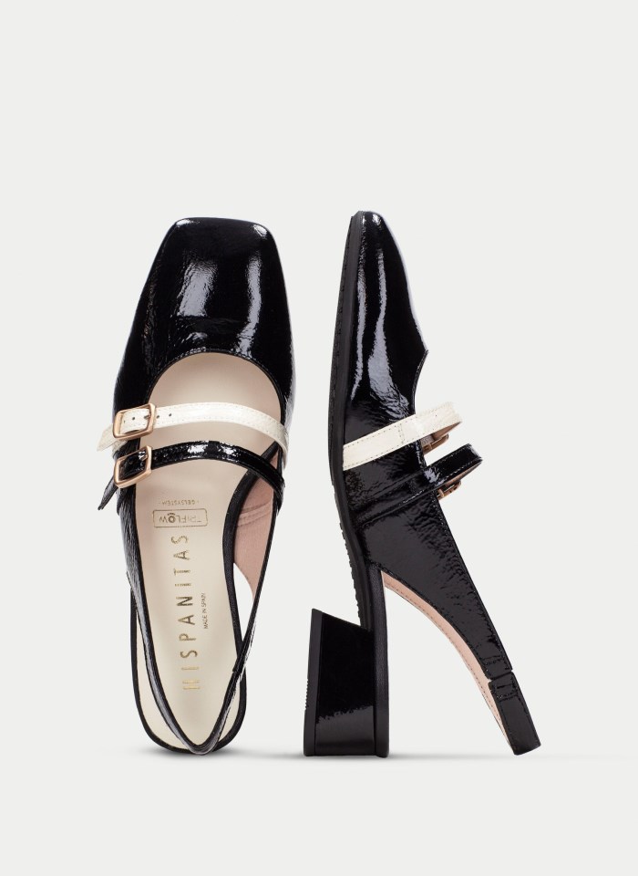 Hispanitas Zapato Plano Aruba Negro