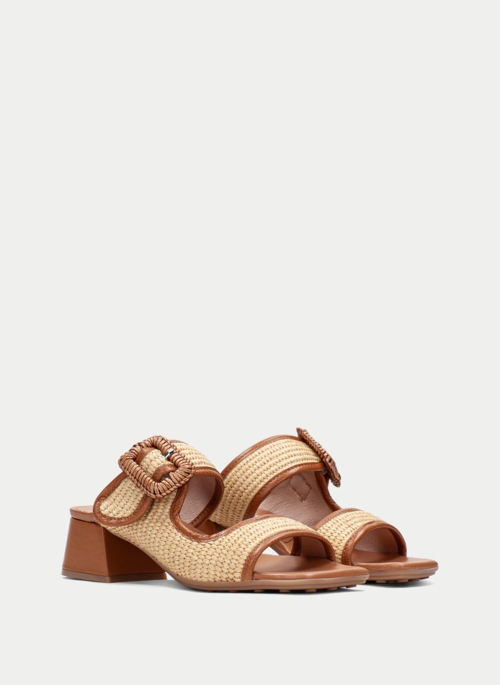 Hispanitas Sandalia Destalonada Dallas Cuero