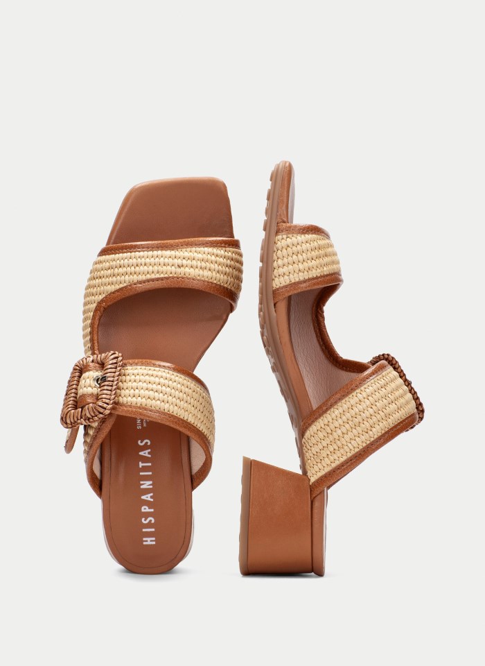Hispanitas Sandalia Destalonada Dallas Cuero