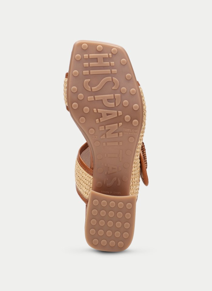 Hispanitas Sandalia Destalonada Dallas Cuero