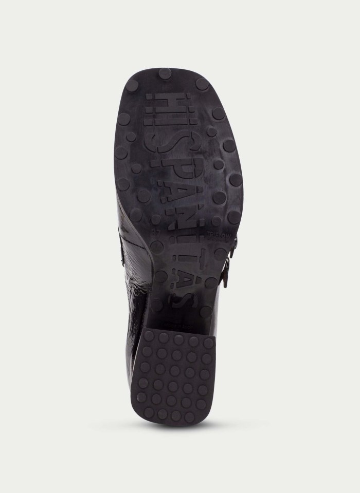 Hispanitas Zapatos Con Hebilla Marsella Negro