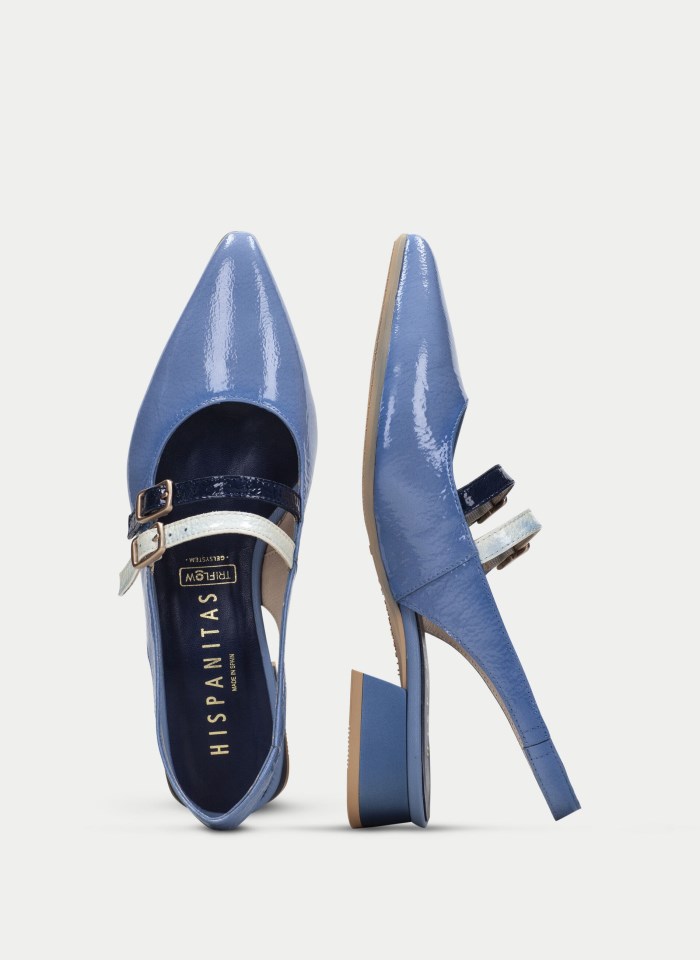 Hispanitas Zapato Plano Dali Azure