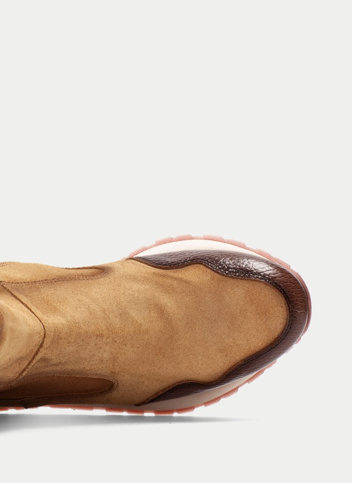 Hispanitas Botin Sport Kansas Avellana Biscuit