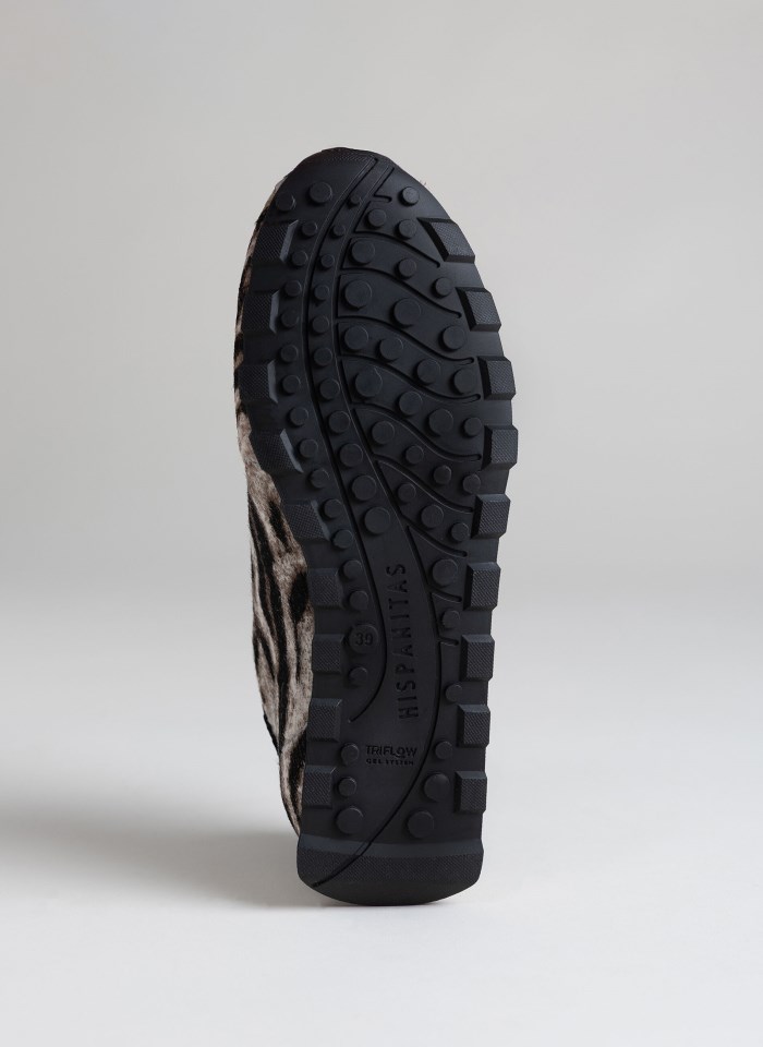 Hispanitas Deportivo Zinnia Leopardo Blanco Negro