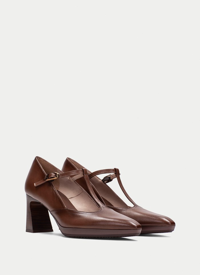 Hispanitas T Strap Atlanta Avellana