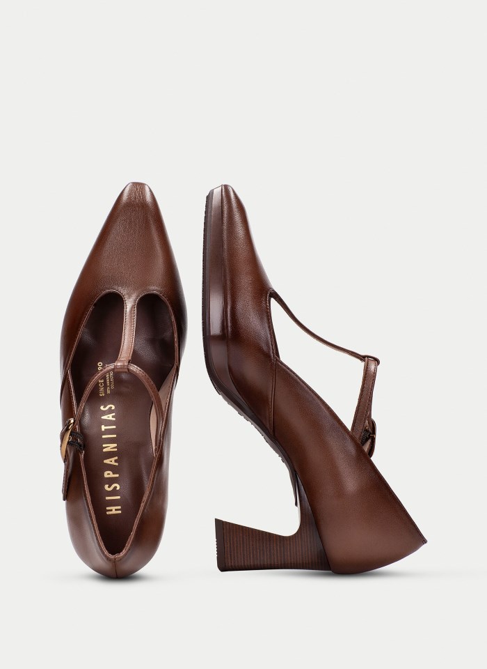 Hispanitas T Strap Atlanta Avellana