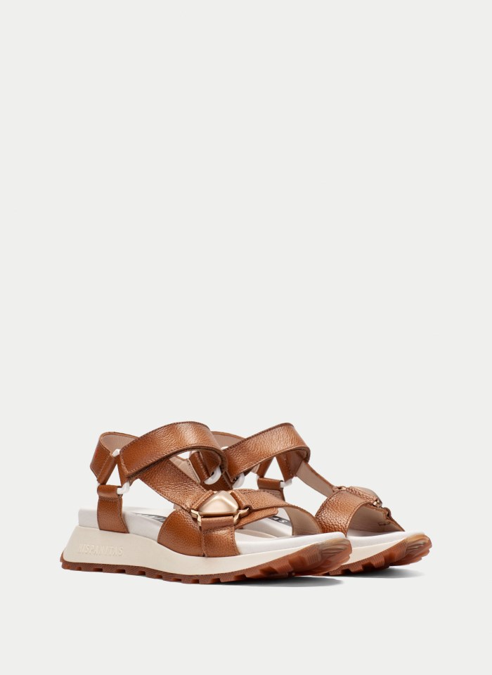 Hispanitas Sandalia Sport Maui Cuero
