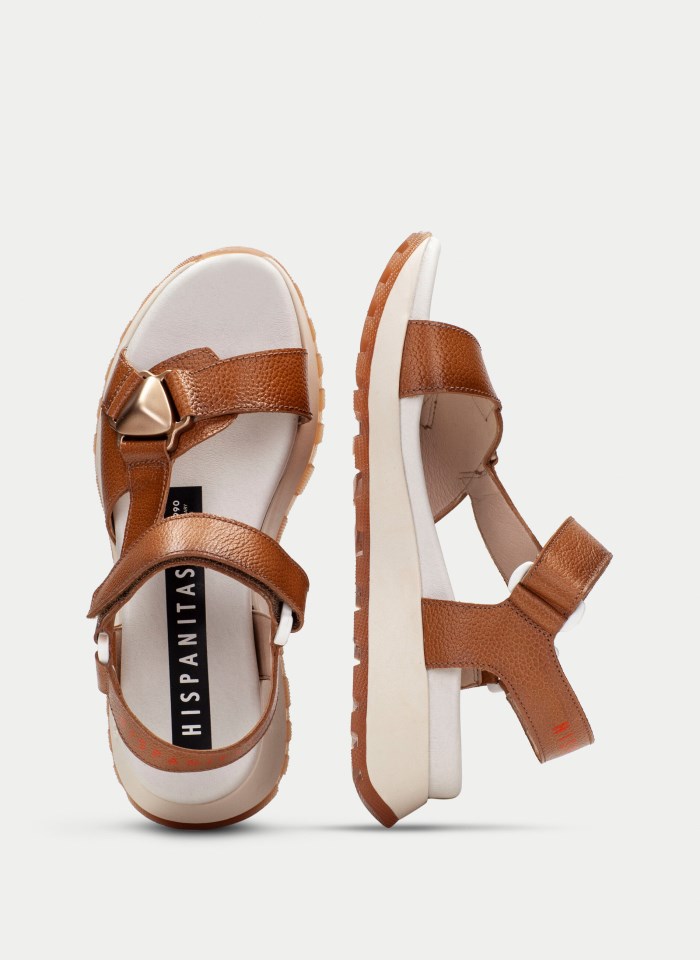 Hispanitas Sandalia Sport Maui Cuero