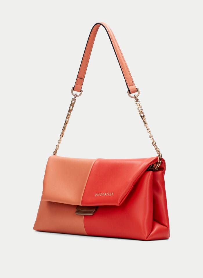 Hispanitas Bolso de Hombro coral scarlet