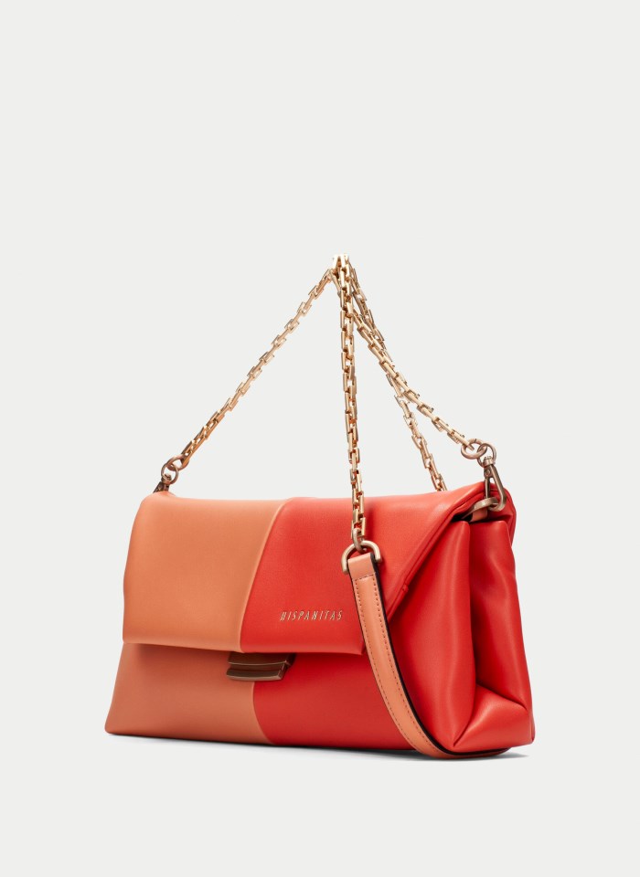 Hispanitas Bolso de Hombro coral scarlet