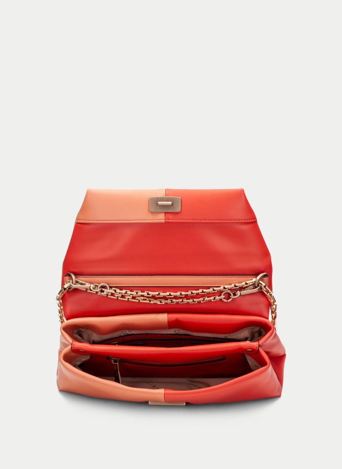 Hispanitas Bolso de Hombro coral scarlet