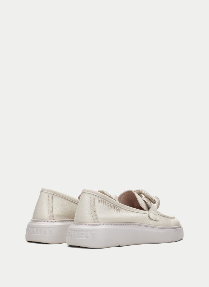 Hispanitas Mocasín Sport Oceania Crema