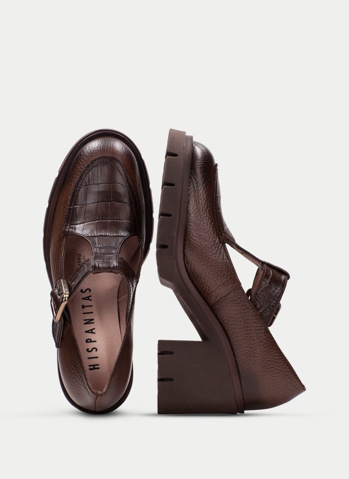 Hispanitas T Strap Zurich Avellana