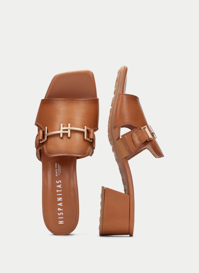 Hispanitas Sandalia Destalonada Dallas Cuero