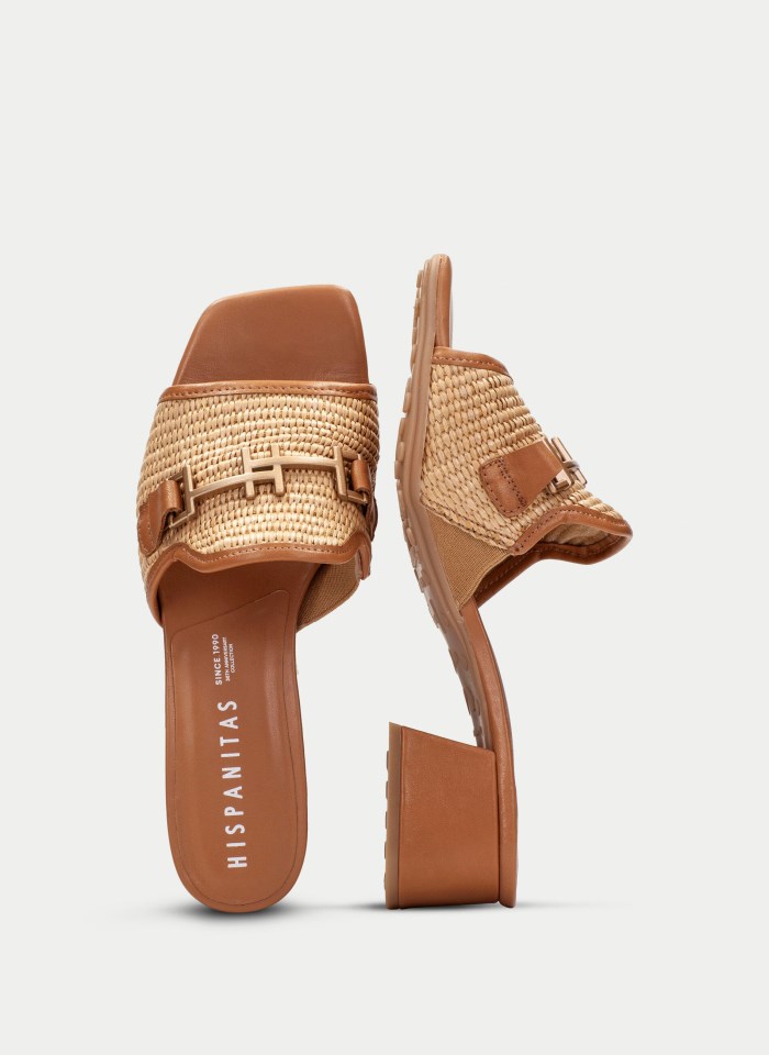 Hispanitas Sandalia Destalonada Dallas Cuero