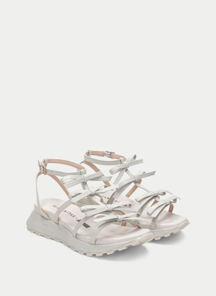 Hispanitas Sandalia Sport Hispanitas X Juan Vidal Blanco