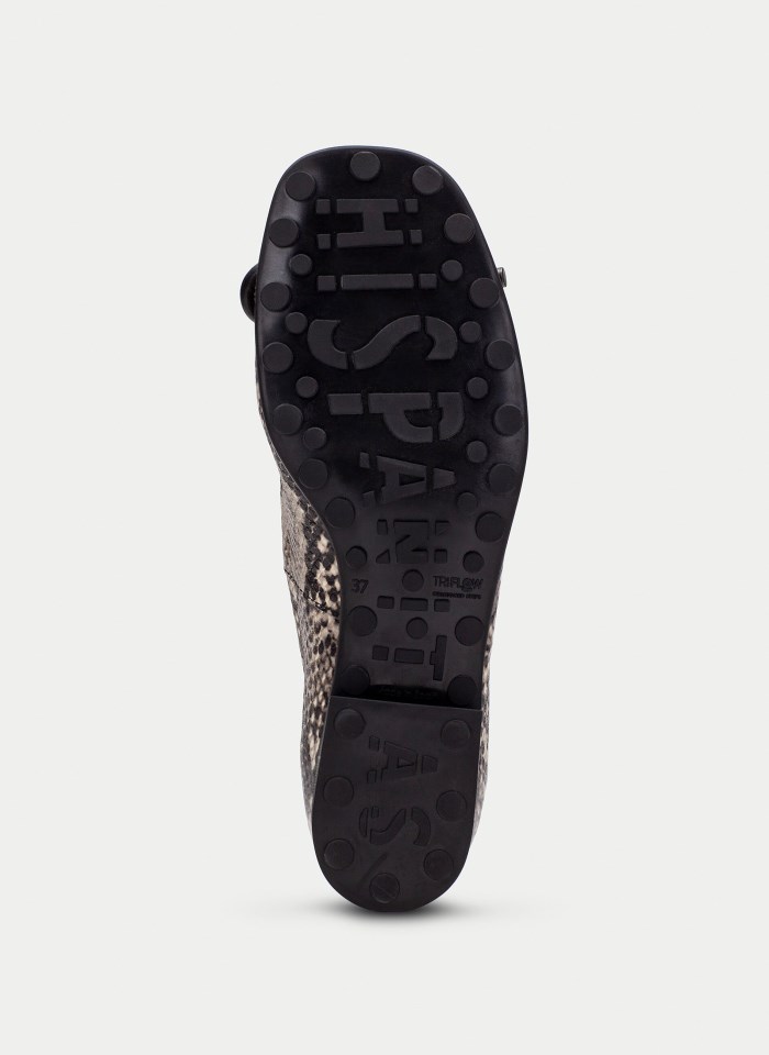 Hispanitas Bailarina Genova Python Taupe