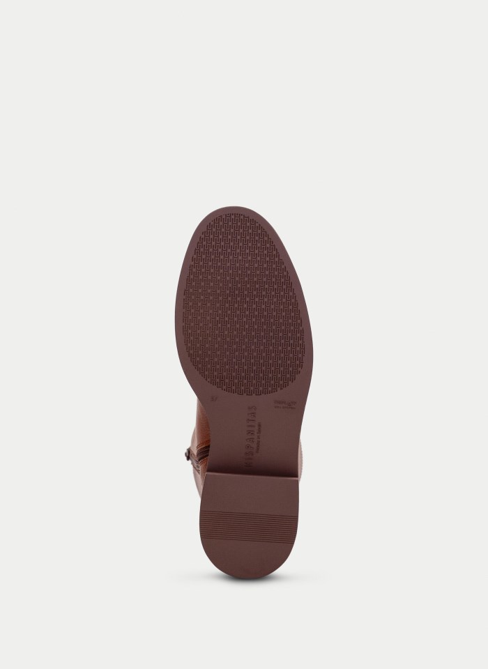 Hispanitas Bota Brooklyn Cuero