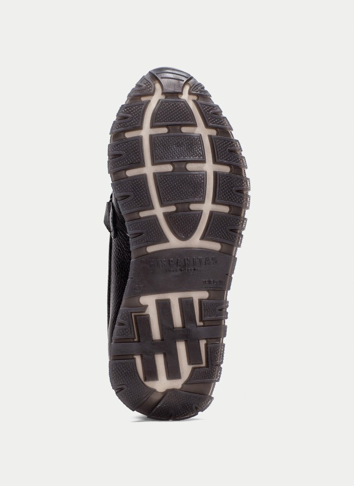 Hispanitas Mocasín Sport Kansas Negro