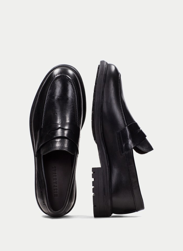 Hispanitas Mocasín Negro