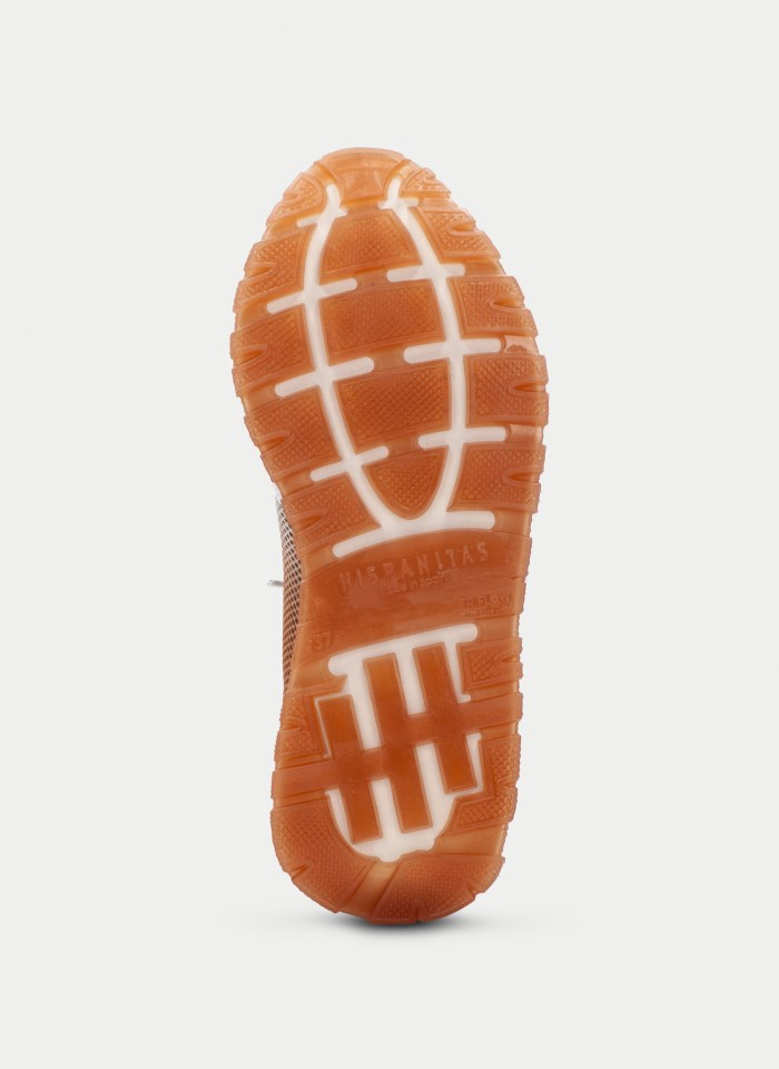 Hispanitas Deportivo Kansas Cuero Blanco