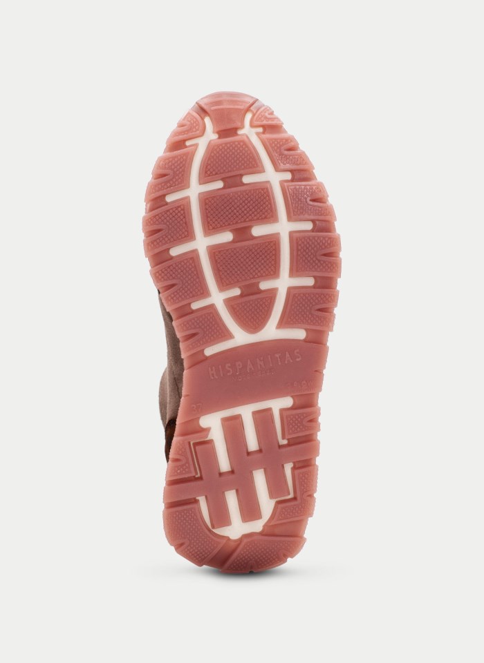 Hispanitas Botin Sport Kansas Avellana Leopardo