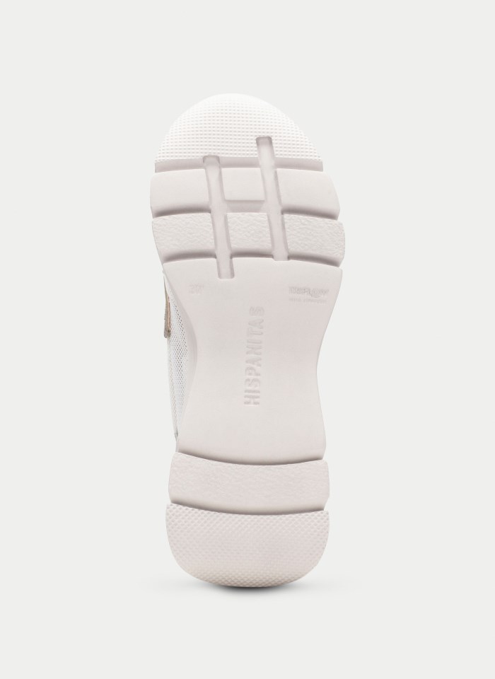 Hispanitas Mocasín Sport Habana Blanco Cava