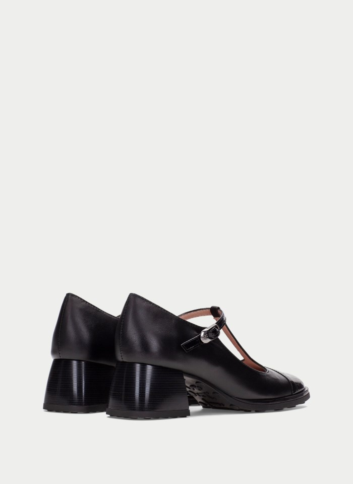 Hispanitas T Strap Marsella Negro