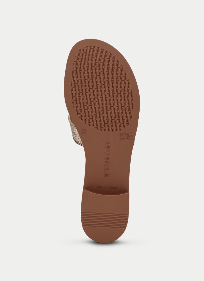 Hispanitas Sandalia Plana Yakarta Cava