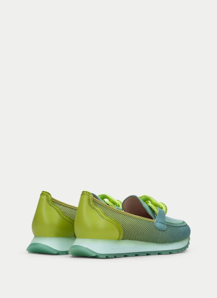 Hispanitas Mocasín Sport Loira Aguamarina Kiwi