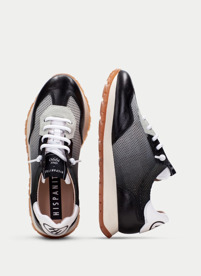 Hispanitas Deportivo Kansas Negro Blanco