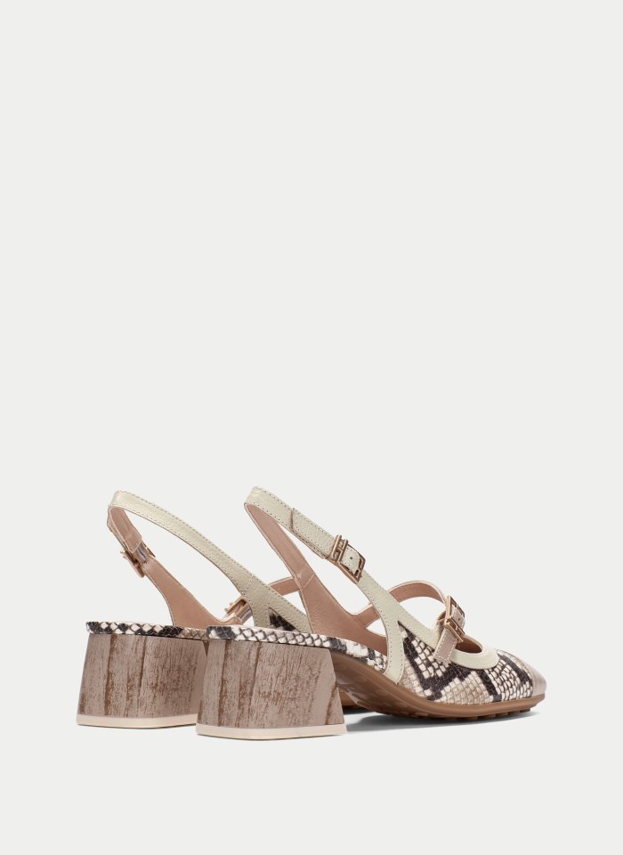 Hispanitas Destalonado Hanoi Python Taupe