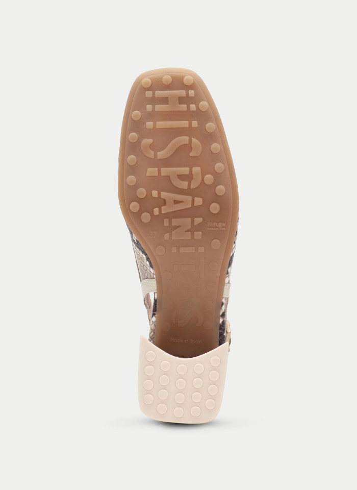 Hispanitas Destalonado Hanoi Python Taupe