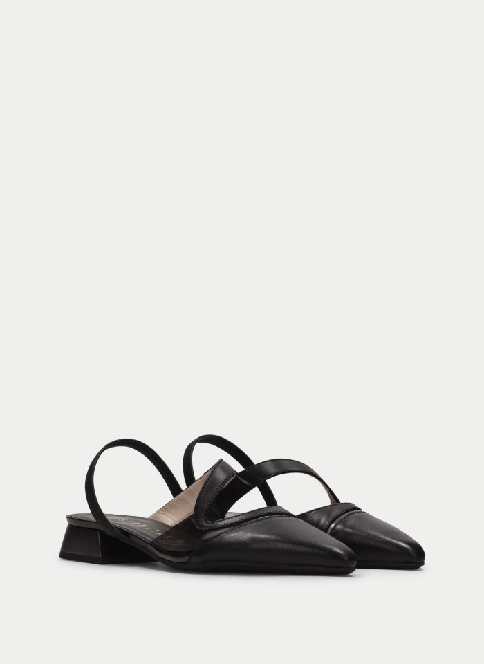 Hispanitas Zapato Plano Dali Negro