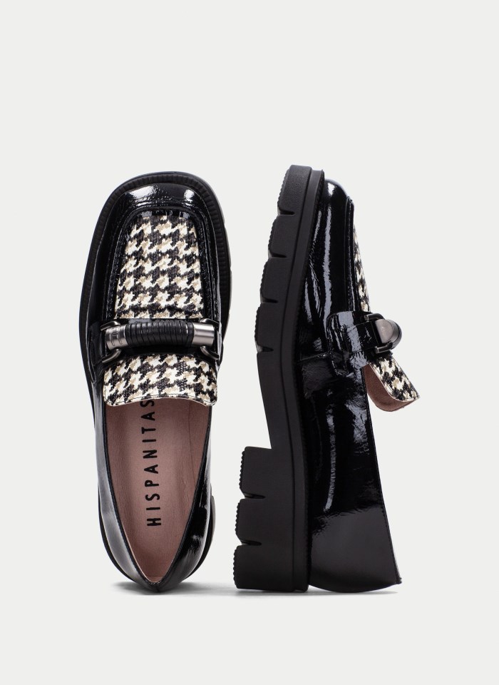 Hispanitas Mocasín Hamburgo Negro