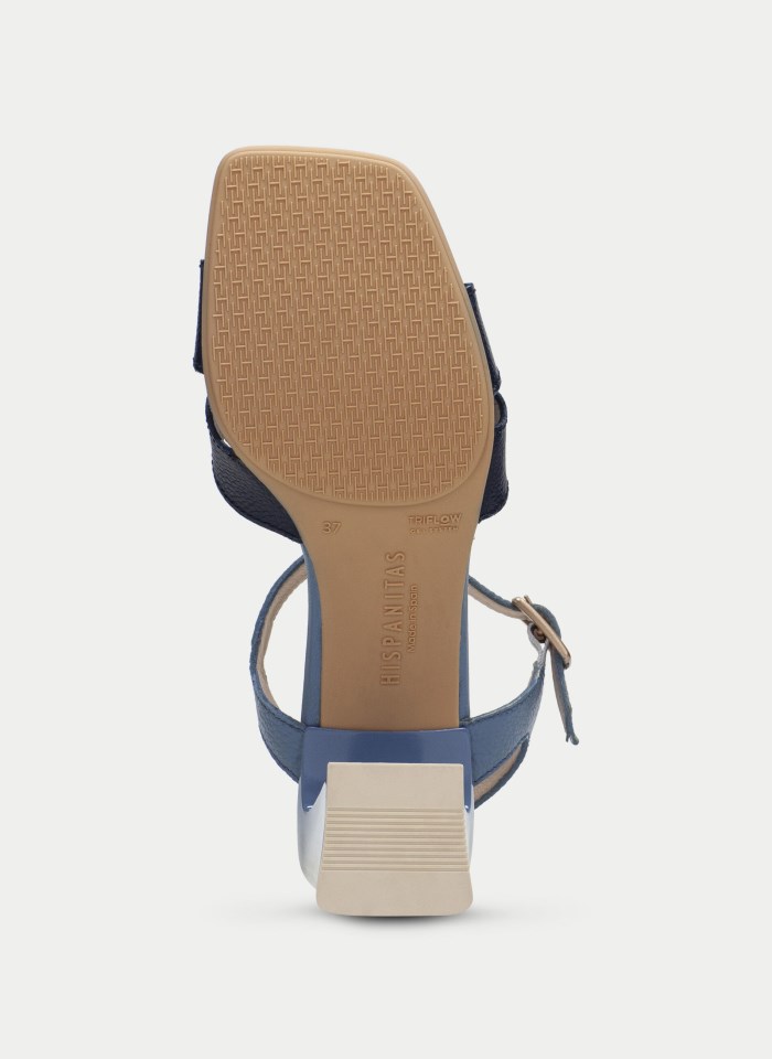 Hispanitas Sandalia Tacón Mallorca Azure