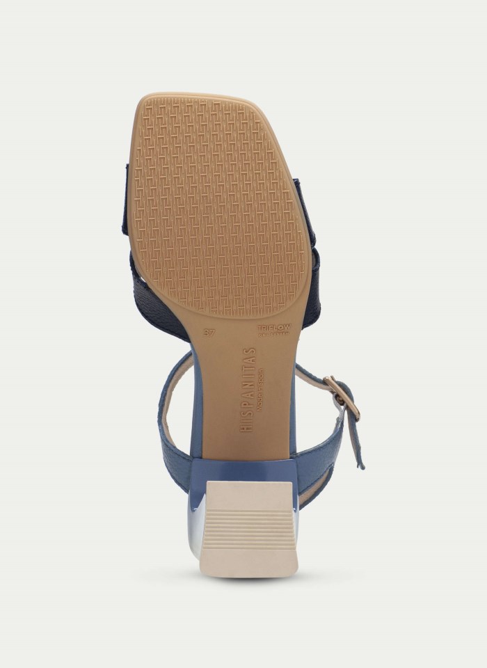 Hispanitas Sandalia Tacón Mallorca Azure