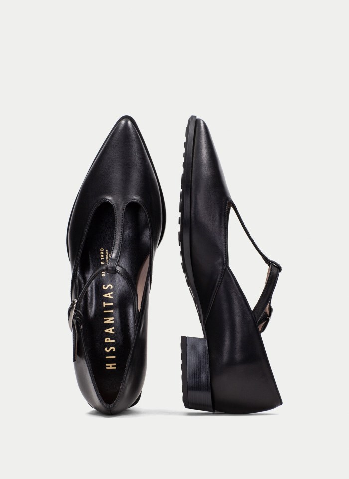 Hispanitas T Strap Turin Negro