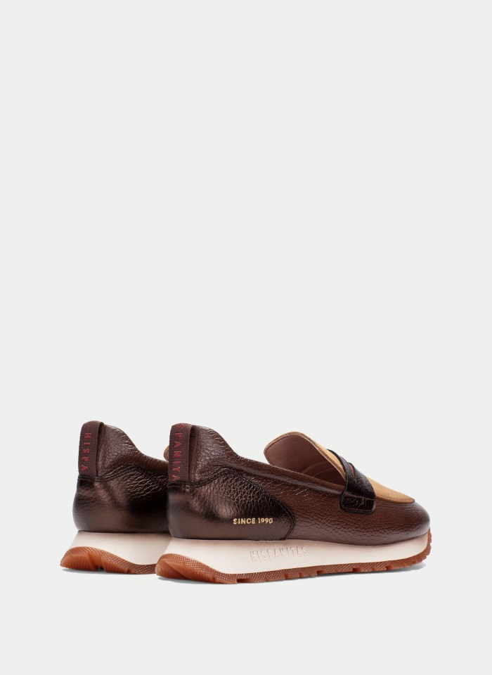 Hispanitas Mocasín Sport Kansas Avellana Biscuit