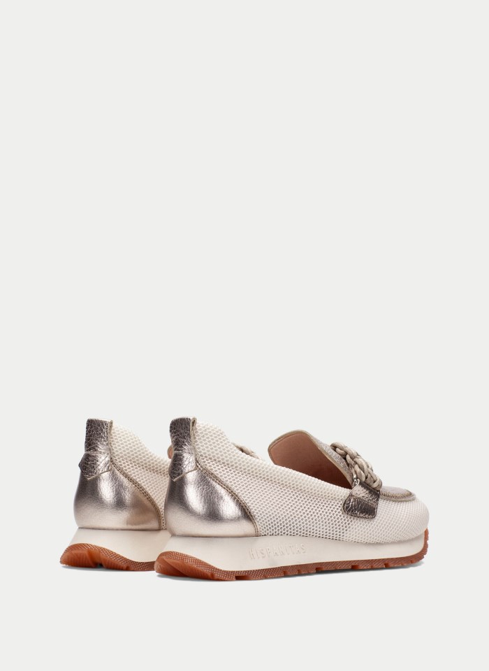 Hispanitas Mocasín Sport Kansas Latte Cava