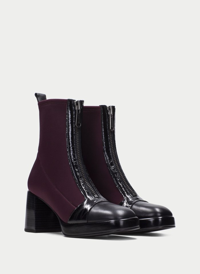 Hispanitas Botín Tokio Negro Vino