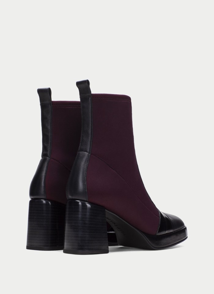 Hispanitas Botín Tokio Negro Vino